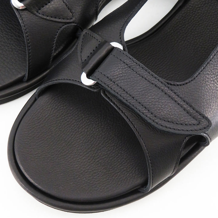 AURALEE/オーラリー】SOFT LEATHER DOUBLE STRAP SANDALS A26SS06QDの