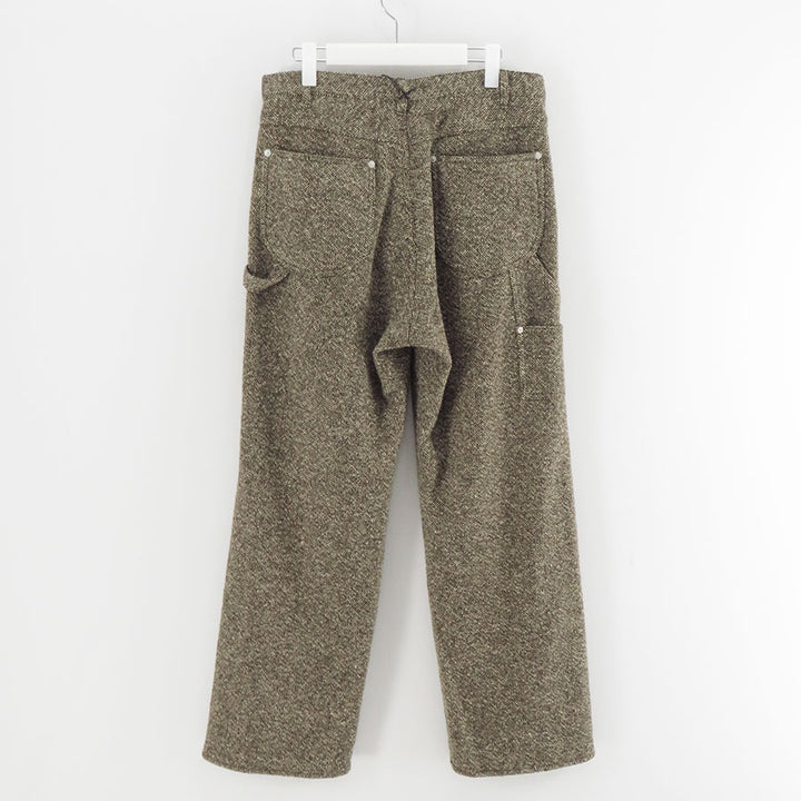 【新品】22AW AURALEE HOMESPUN TWEED SLACKS 3 AURALEE/オーラリー】HOMESPUN TWEED PAINTER PANTS A25AP03HTの