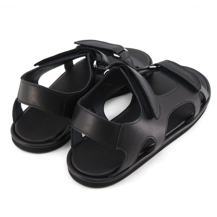 美品◎ AURALEE SUEDE SANDALS オーラリー ローファー AURALEE/オーラリー】SOFT LEATHER DOUBLE STRAP SANDALS A26SS06QDの