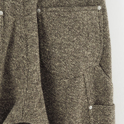 【9/5からポイント10%還元】<br>【AURALEE/オーラリー】<br>HOMESPUN TWEED PAINTER PANTS <br>A25AP03HT
