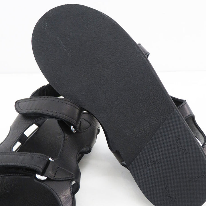 auralee ソフトレザー　ダブルストラップ　サンダル　サイズ27.5cm AURALEE(オーラリー) SOFT LEATHER DOUBLE STRAP SANDALS / ソフト