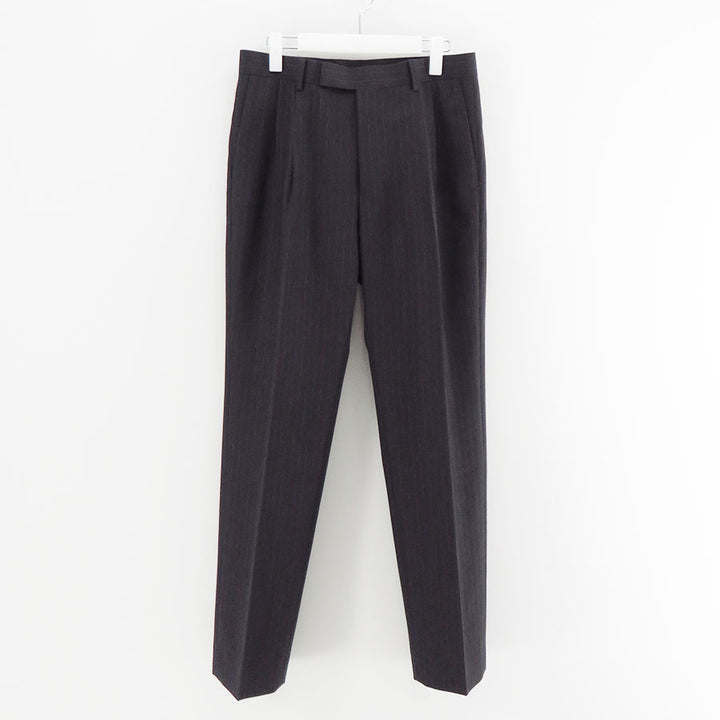AURALEE/オーラリー】BLUEFACED WOOL TWO-TUCK SLACKS A25AP02BS