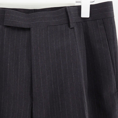 【9/5からポイント10%還元】<br>【AURALEE/オーラリー】<br>BLUEFACED WOOL TWO-TUCK SLACKS <br>A25AP02BS