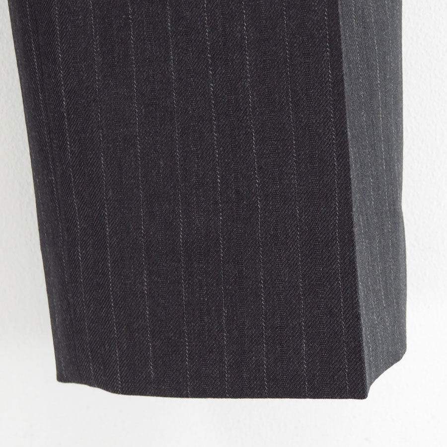 【9/5からポイント10%還元】<br>【AURALEE/オーラリー】<br>BLUEFACED WOOL TWO-TUCK SLACKS <br>A25AP02BS