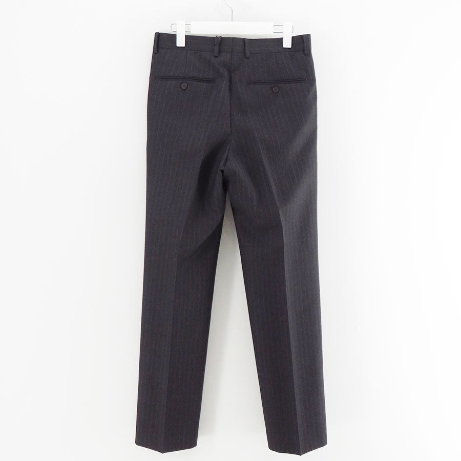 【9/5からポイント10%還元】<br>【AURALEE/オーラリー】<br>BLUEFACED WOOL TWO-TUCK SLACKS <br>A25AP02BS