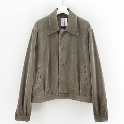 【9/5からポイント10%還元】<br>【AURALEE/オーラリー】<br>PIGMENT DYED FINX CORDUROY BLOUSON <br>A25AB01FC
