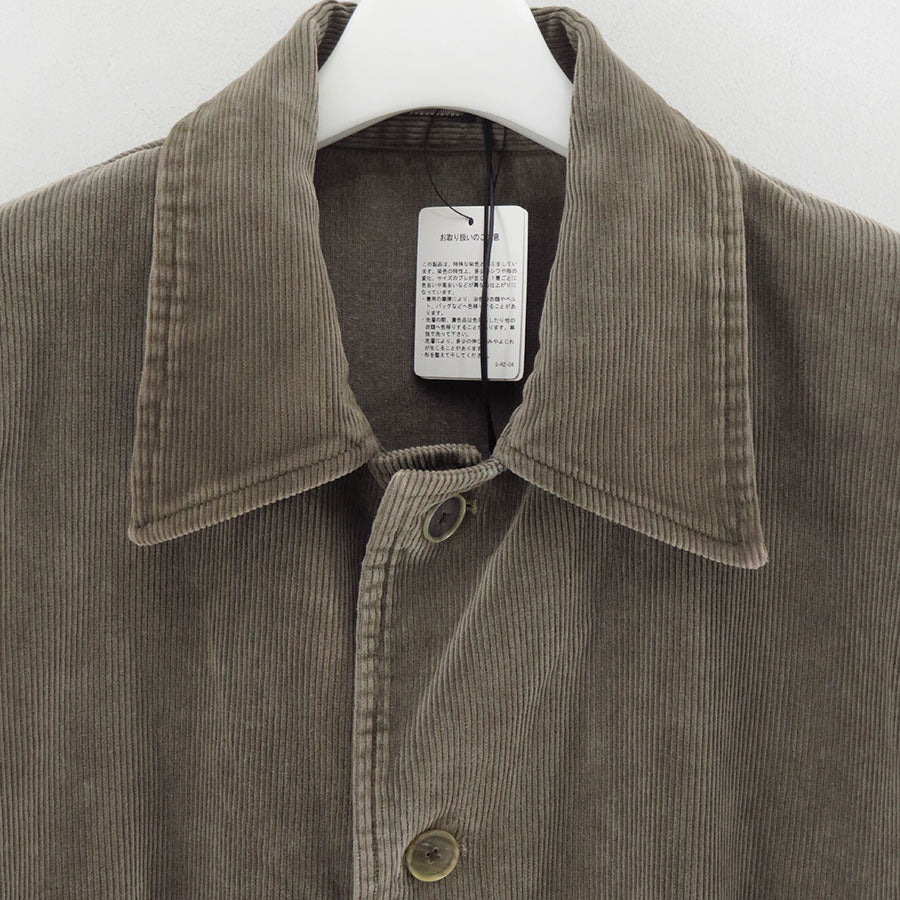 【9/5からポイント10%還元】<br>【AURALEE/オーラリー】<br>PIGMENT DYED FINX CORDUROY BLOUSON <br>A25AB01FC