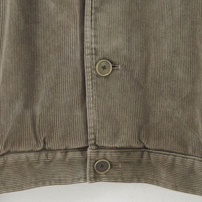 【9/5からポイント10%還元】<br>【AURALEE/オーラリー】<br>PIGMENT DYED FINX CORDUROY BLOUSON <br>A25AB01FC