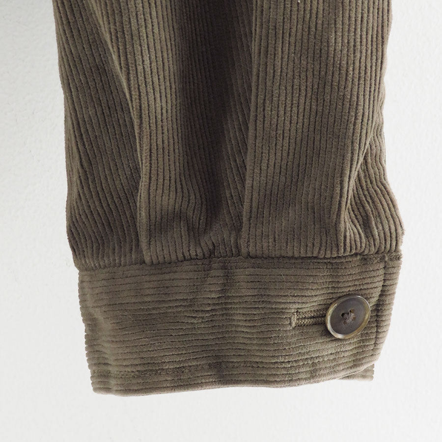【9/5からポイント10%還元】<br>【AURALEE/オーラリー】<br>PIGMENT DYED FINX CORDUROY BLOUSON <br>A25AB01FC