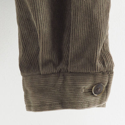 【9/5からポイント10%還元】<br>【AURALEE/オーラリー】<br>PIGMENT DYED FINX CORDUROY BLOUSON <br>A25AB01FC