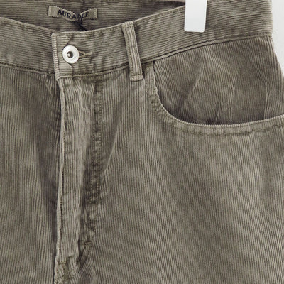 【9/5からポイント10%還元】<br>【AURALEE/オーラリー】<br>PIGMENT DYED FINX CORDUROY WIDE 5P PANTS <br>A25AP02FC
