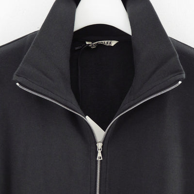 【9/5からポイント10%還元】<br>【AURALEE/オーラリー】<br>SUPER HIGH GAUGE SWEAT ZIP BLOUSON <br>A25AB01CU