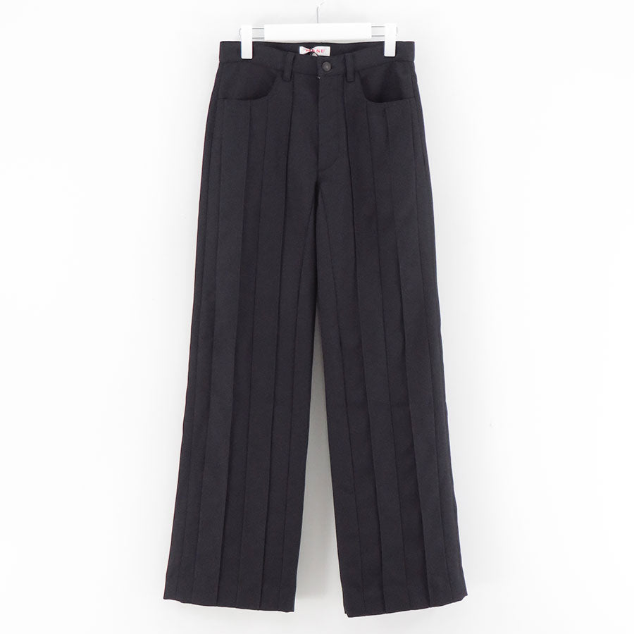 【M A S U/エムエーエスユー】<br>PLEATED PANTS <br>M25K6PT007