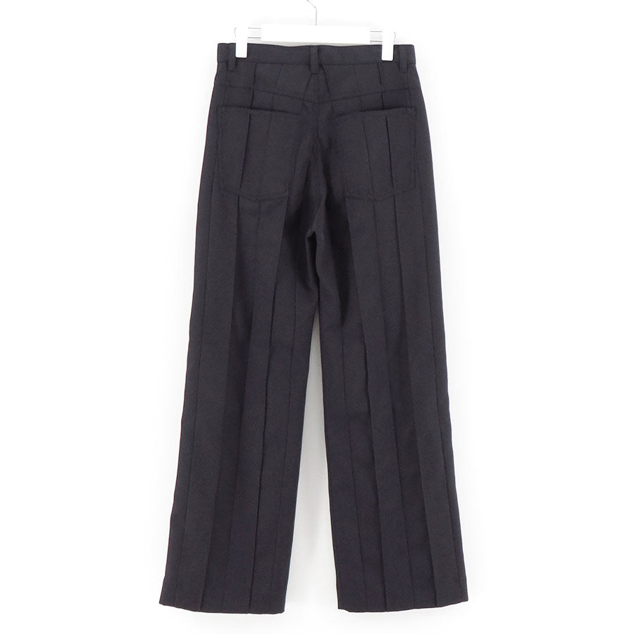 【M A S U/エムエーエスユー】<br>PLEATED PANTS <br>M25K6PT007