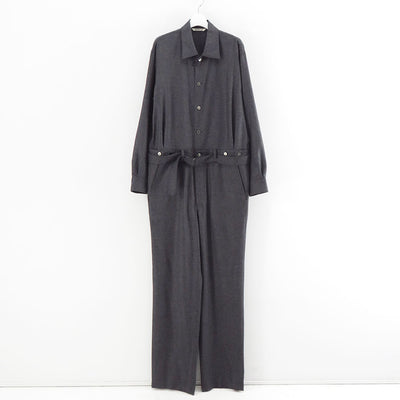 【9/5からポイント10%還元】<br>【AURALEE/オーラリー】<br>SUPER LIGHT WOOL JUMPSUIT <br>A25AJ03OS