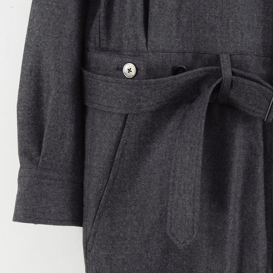 【9/5からポイント10%還元】<br>【AURALEE/オーラリー】<br>SUPER LIGHT WOOL JUMPSUIT <br>A25AJ03OS