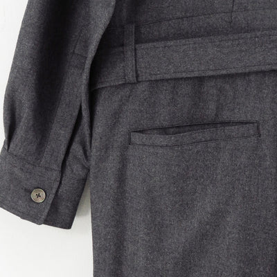 【9/5からポイント10%還元】<br>【AURALEE/オーラリー】<br>SUPER LIGHT WOOL JUMPSUIT <br>A25AJ03OS