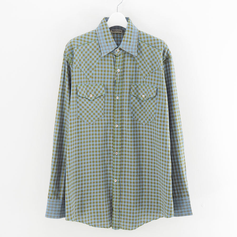 BLUEKHAKIPLAID
