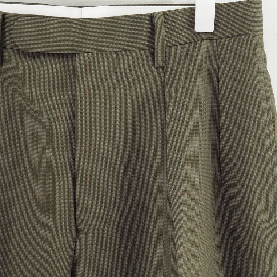 【MAATEE&SONS/マーティーアンドサンズ】<br>FOREVER SLCKS TYPE2 WOOLPINCHECK <br>MT5303-0213B