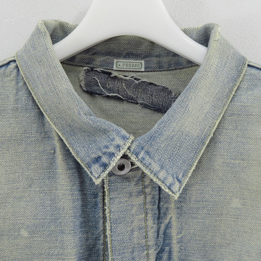 【A.PRESSE/アプレッセ】<br>1st Type Denim Jacket <br>25AAP-01-60