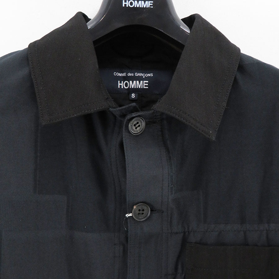 コムデギャルソン　ジャケット　スカル期 COMME des GARCONS HOMME/コムデギャルソンオム】綿エステルジャガード