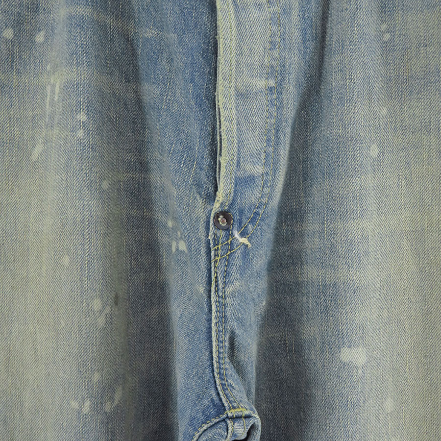 【A.PRESSE/アプレッセ】<br>No.37 Washed Wide Denim Pants <br>25AAP-04-40