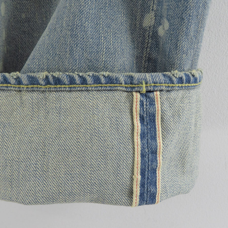 【A.PRESSE/アプレッセ】<br>No.37 Washed Wide Denim Pants <br>25AAP-04-40