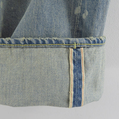 【A.PRESSE/アプレッセ】<br>No.37 Washed Wide Denim Pants <br>25AAP-04-40