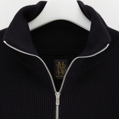 【BATONER/バトナー】<br>SUPER HIGH TWIST WOOL DRIVERS KNIT <br>BN-25FM-024