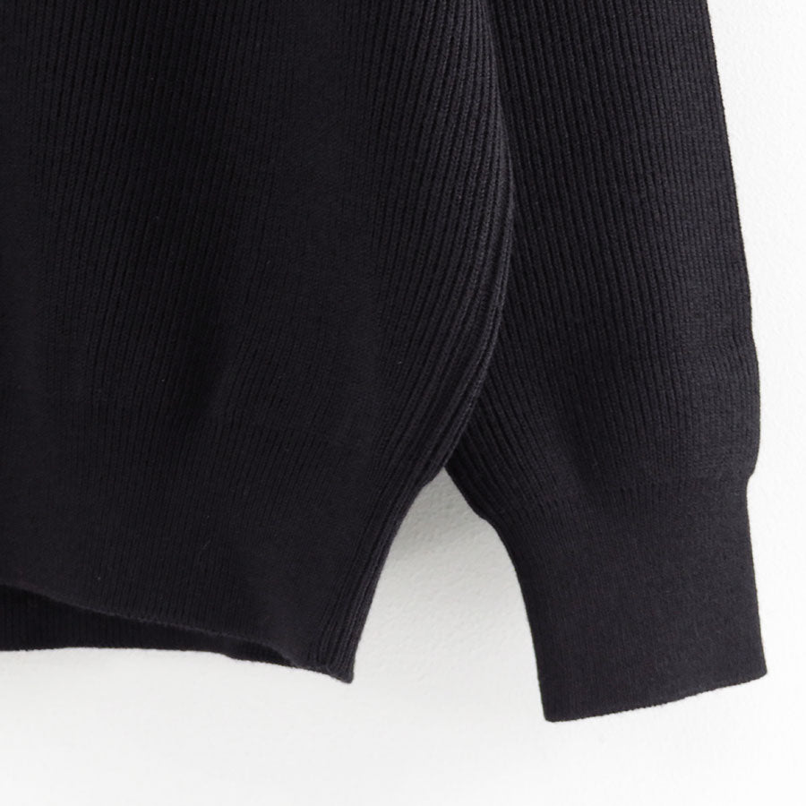 【BATONER/バトナー】<br>SUPER HIGH TWIST WOOL DRIVERS KNIT <br>BN-25FM-024
