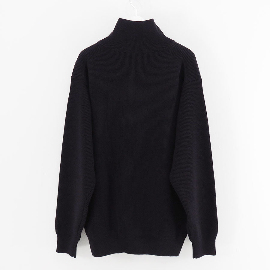 【BATONER/バトナー】<br>SUPER HIGH TWIST WOOL DRIVERS KNIT <br>BN-25FM-024