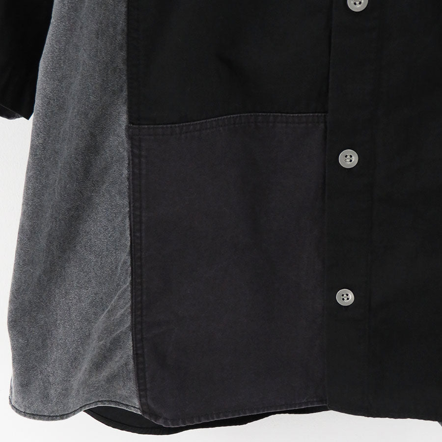 COMME des GARCONS HOMME/コムデギャルソンオム】綿オックス×多素材MIX