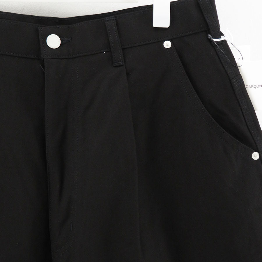 新品　comme des garcons サテン 2タックワイドショーツ COMME des GARCONS HOMME/コムデギャルソンオム】綿オックスワイド