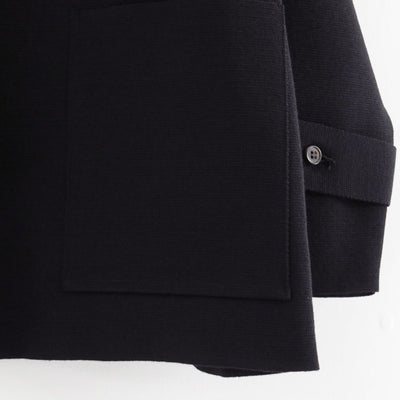 【BATONER/バトナー】<br>ULTRA TWIST WOOL MILANO RIB COVERALL <br>BN-25FM-036