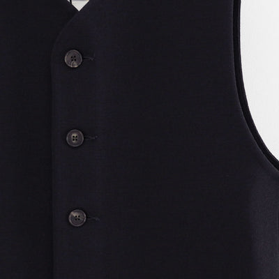 【BATONER/バトナー】<br>ULTRA TWIST WOOL MILANO RIB VEST <br>BN-25FM-037