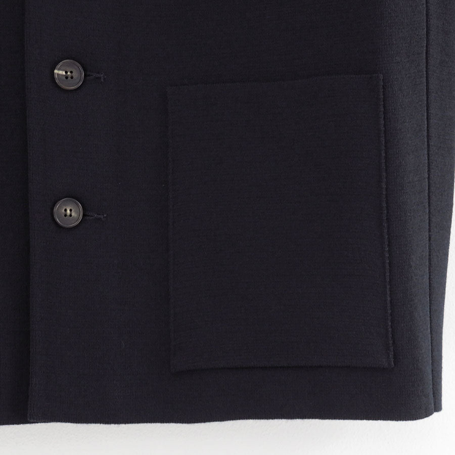 【BATONER/バトナー】<br>ULTRA TWIST WOOL MILANO RIB VEST <br>BN-25FM-037
