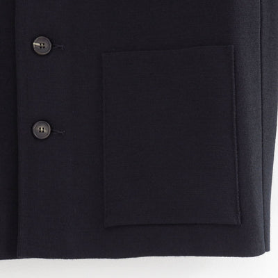 【BATONER/バトナー】<br>ULTRA TWIST WOOL MILANO RIB VEST <br>BN-25FM-037