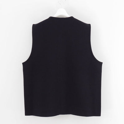 【BATONER/バトナー】<br>ULTRA TWIST WOOL MILANO RIB VEST <br>BN-25FM-037