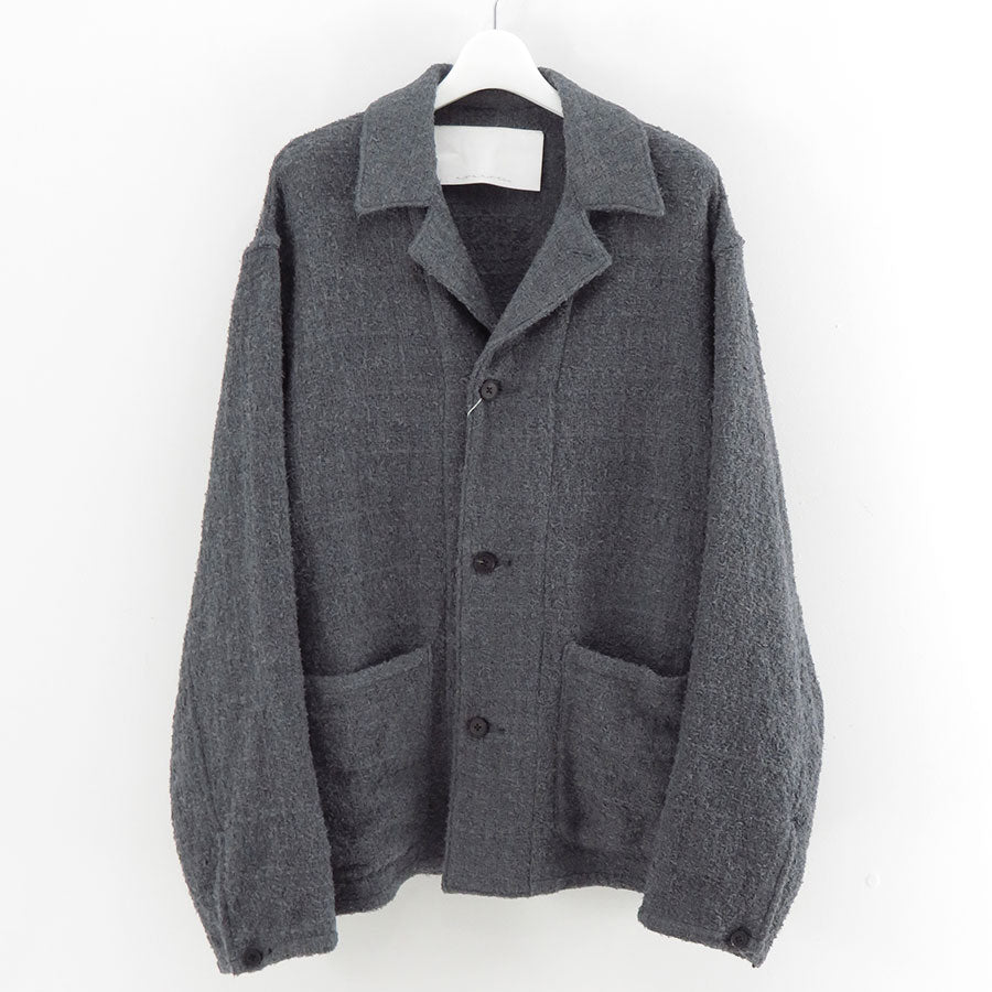 【nonnotte/ノノット】<br>Draping Shirt Jacket <br>N-25A-021