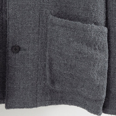 【nonnotte/ノノット】<br>Draping Shirt Jacket <br>N-25A-021