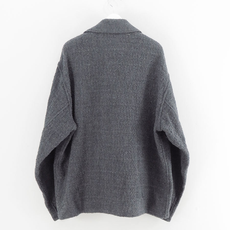 【nonnotte/ノノット】<br>Draping Shirt Jacket <br>N-25A-021