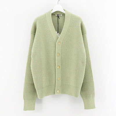 【AURALEE/オーラリー】<br>FRENCH MERINO RIB KNIT CARDIGAN <br>A23AC01FR