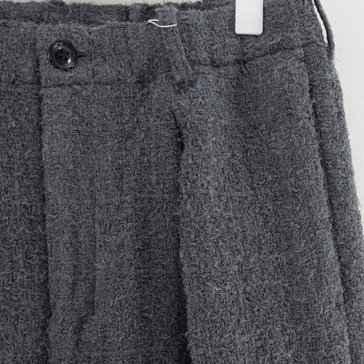 【nonnotte/ノノット】<br>Draping Elastic In Tuck Wide Trousers <br>N-25A-071