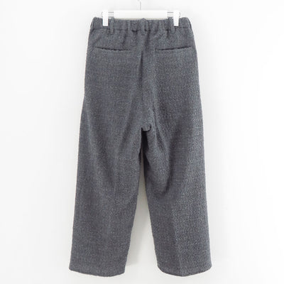 【nonnotte/ノノット】<br>Draping Elastic In Tuck Wide Trousers <br>N-25A-071
