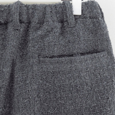 【nonnotte/ノノット】<br>Draping Elastic In Tuck Wide Trousers <br>N-25A-071