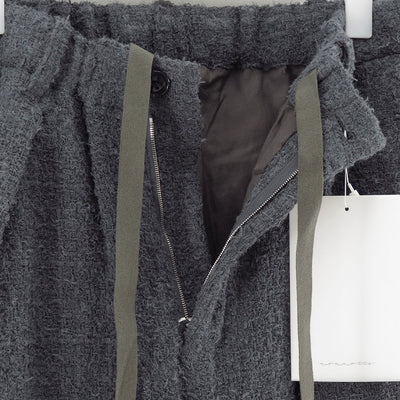 【nonnotte/ノノット】<br>Draping Elastic In Tuck Wide Trousers <br>N-25A-071
