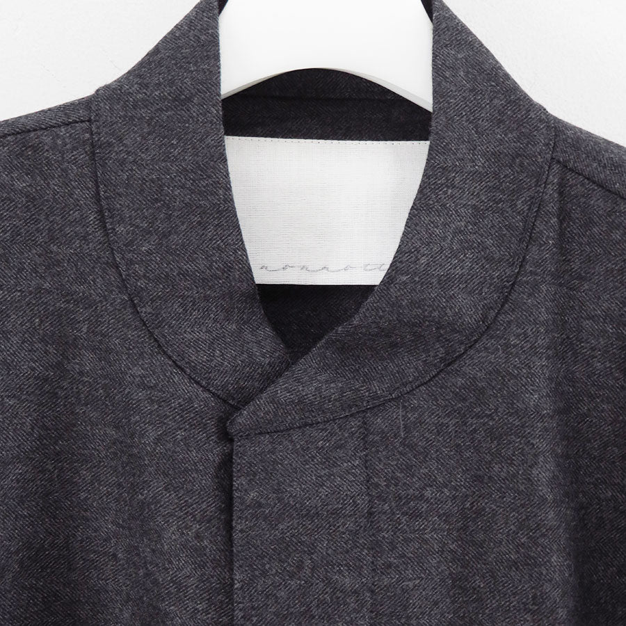 【nonnotte/ノノット】<br>Draping New Bias Sleeve Blouson <br>N-25A-036