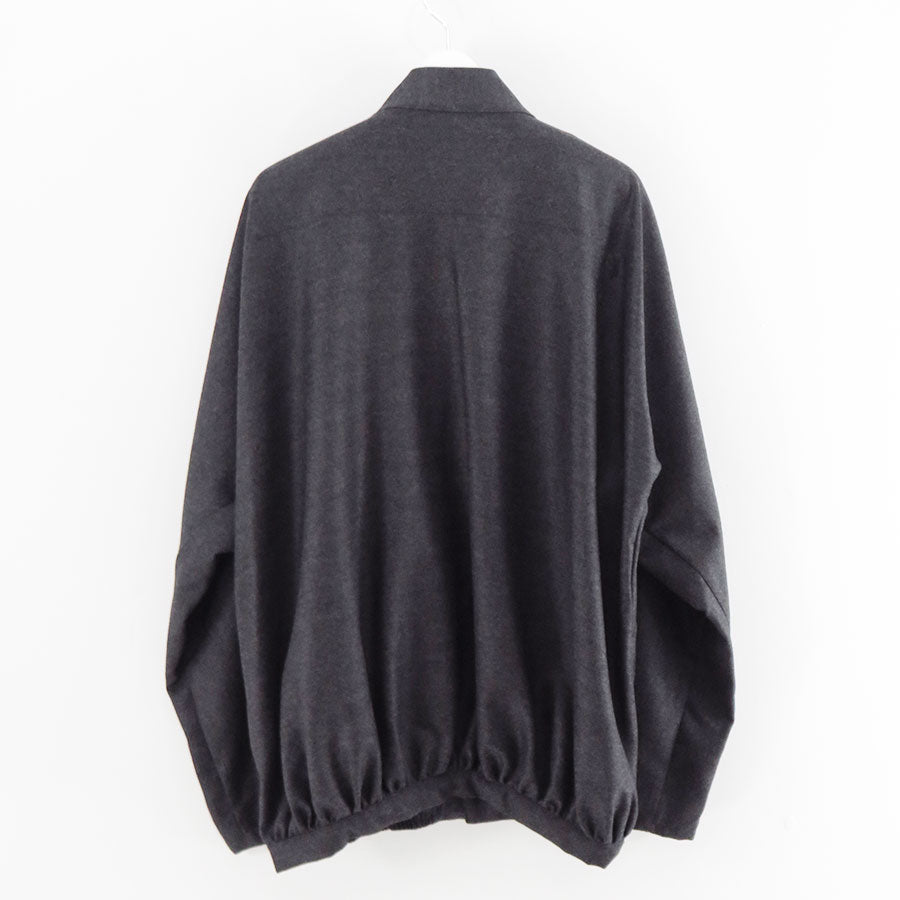 【nonnotte/ノノット】<br>Draping New Bias Sleeve Blouson <br>N-25A-036