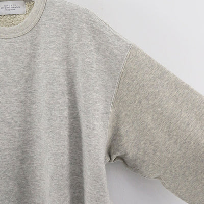 【UNUSED/アンユーズド】<br>Switching crewneck sweatshirt <br>US2367
