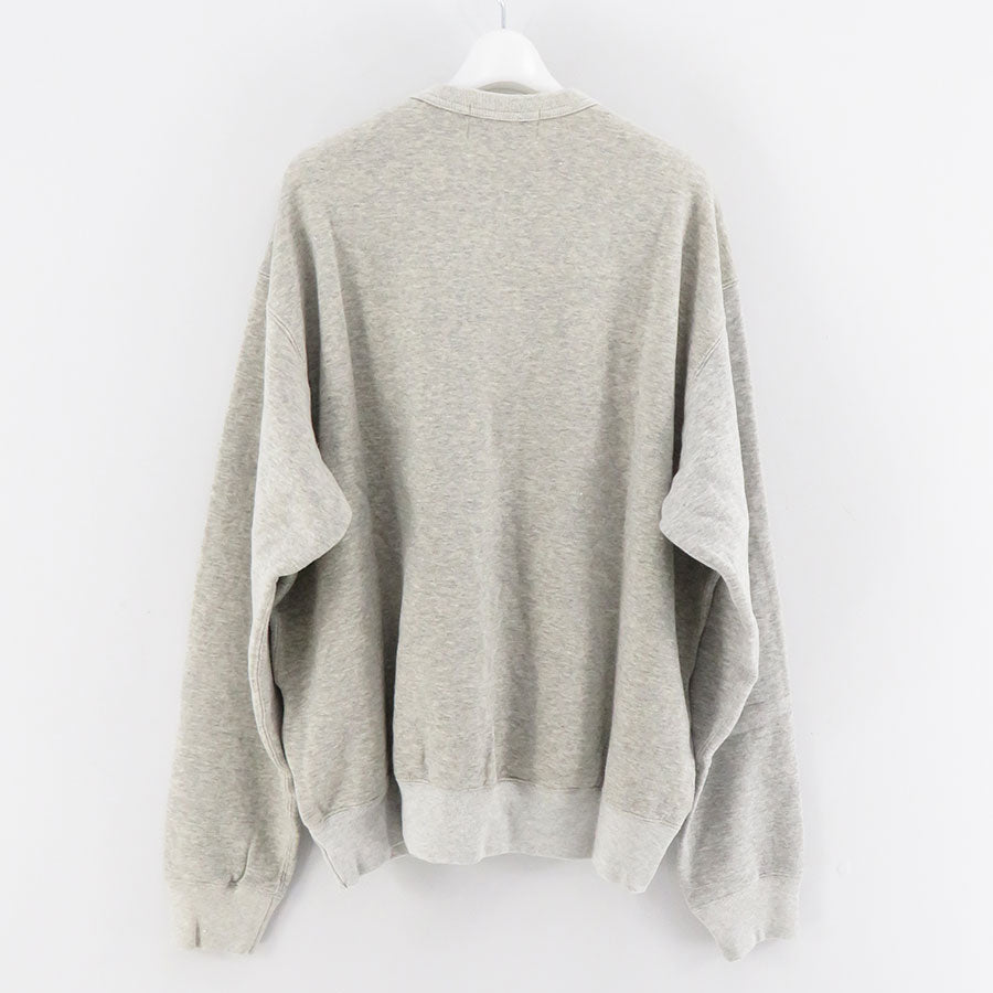 【UNUSED/アンユーズド】<br>Switching crewneck sweatshirt <br>US2367